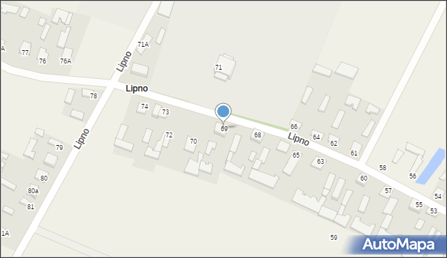 Lipno, Lipno, 69, mapa Lipno