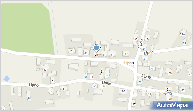 Lipno, Lipno, 40, mapa Lipno