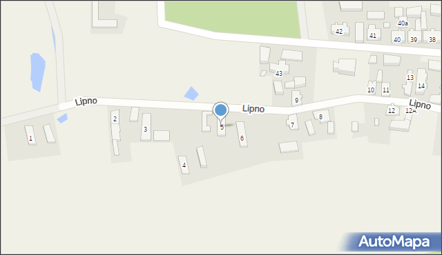 Lipno, Lipno, 5, mapa Lipno