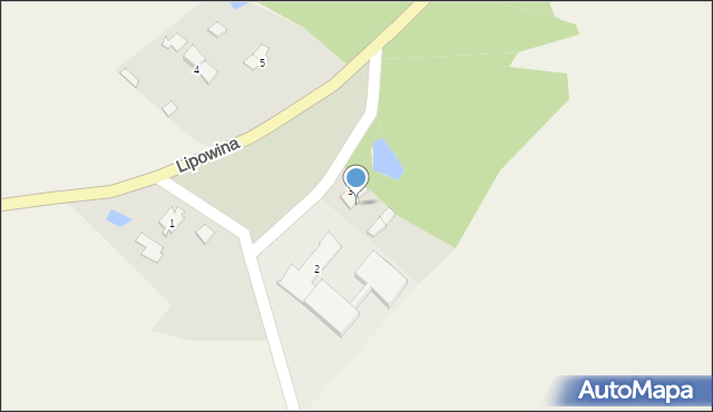 Lipowina, Lipowina, 3/2, mapa Lipowina