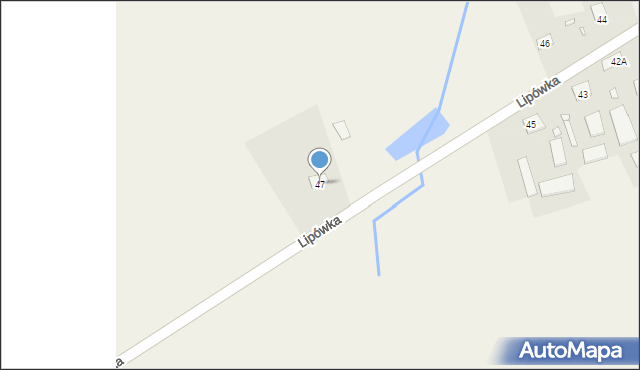 Lipówka, Lipówka, 47, mapa Lipówka