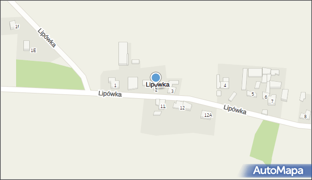 Lipówka, Lipówka, 2, mapa Lipówka