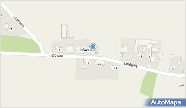 Lipówka, Lipówka, 3, mapa Lipówka