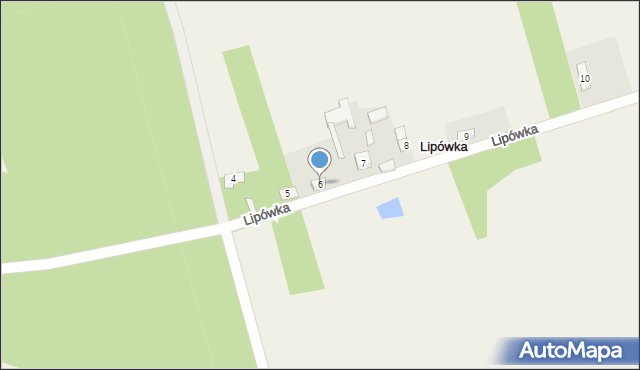 Lipówka, Lipówka, 6, mapa Lipówka