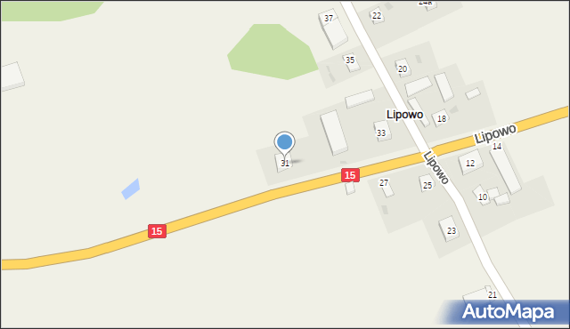 Lipowo, Lipowo, 31, mapa Lipowo