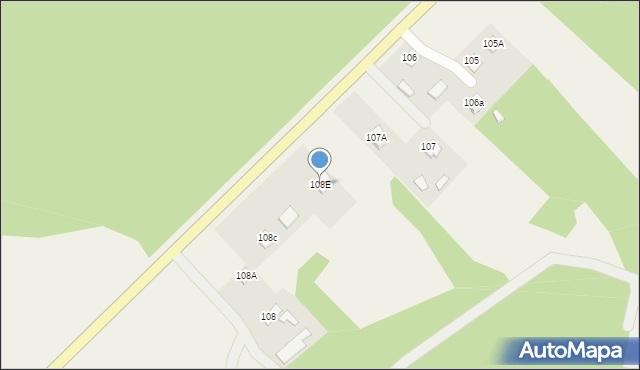 Lipsko-Polesie, Lipsko-Polesie, 108E, mapa Lipsko-Polesie