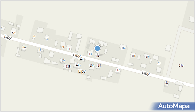 Lipy, Lipy, 14, mapa Lipy