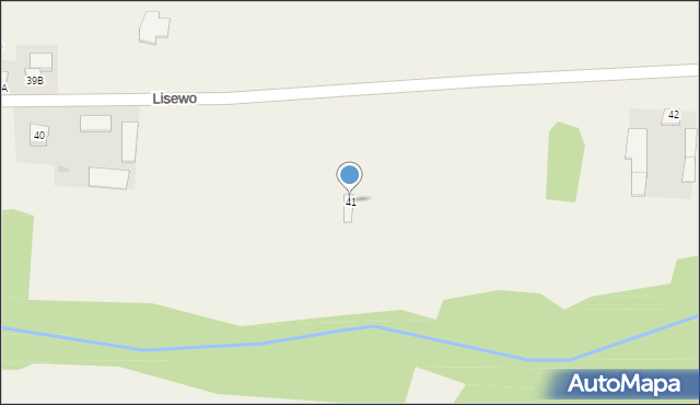 Lisewo, Lisewo, 41, mapa Lisewo