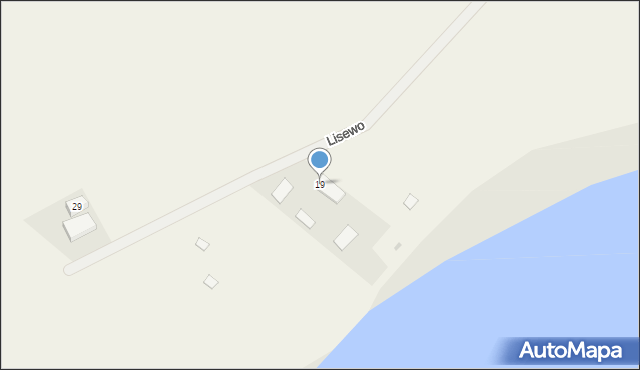 Lisewo, Lisewo, 19, mapa Lisewo