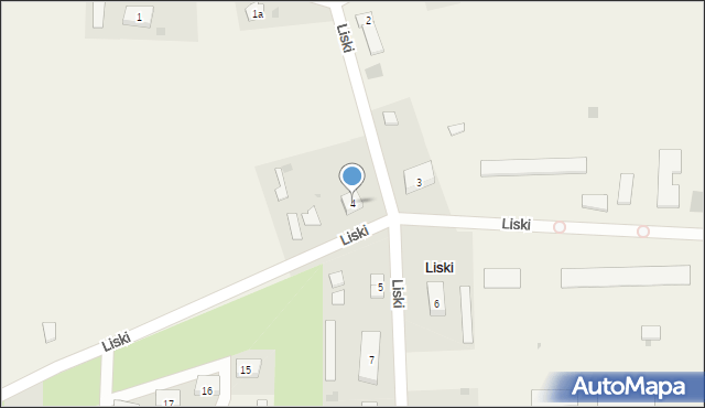 Liski, Liski, 4, mapa Liski