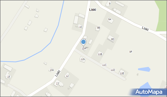 Liski, Liski, 11A, mapa Liski