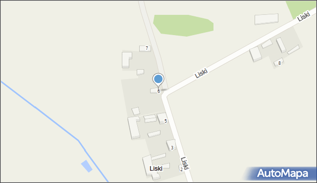 Liski, Liski, 6, mapa Liski