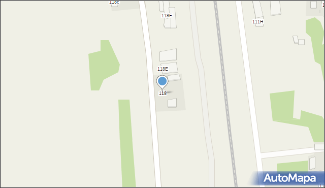 Lisów, Lisów, 118, mapa Lisów