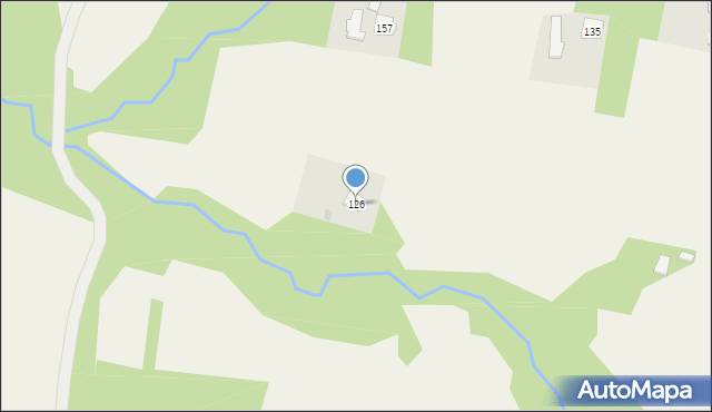 Lisów, Lisów, 126, mapa Lisów