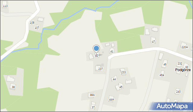 Lisów, Lisów, 42, mapa Lisów