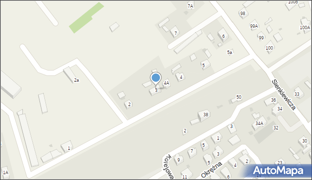 Lisowice, Lisowice, 3, mapa Lisowice