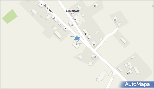 Liszkowo, Liszkowo, 34, mapa Liszkowo