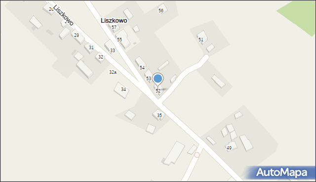 Liszkowo, Liszkowo, 52, mapa Liszkowo