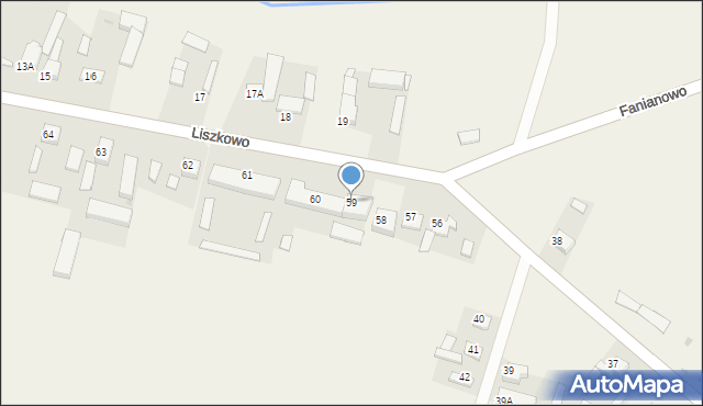 Liszkowo, Liszkowo, 59, mapa Liszkowo