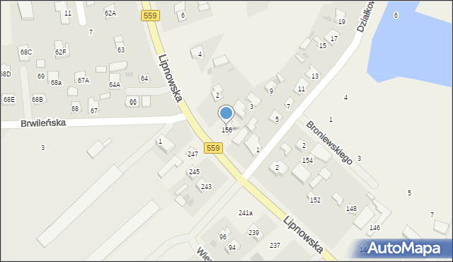 Maszewo Duże, Lipnowska, 156, mapa Maszewo Duże