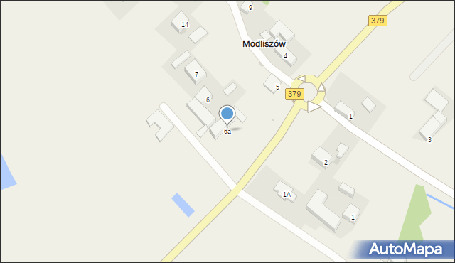 Modliszów, Lipowa, 6a, mapa Modliszów