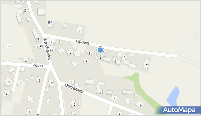 Pisarzowice, Lipowa, 4, mapa Pisarzowice