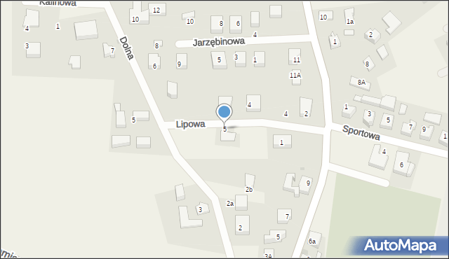 Przodkowo, Lipowa, 5, mapa Przodkowo