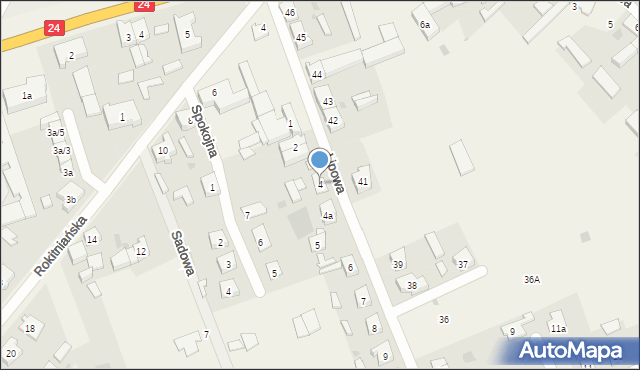 Przytoczna, Lipowa, 4, mapa Przytoczna