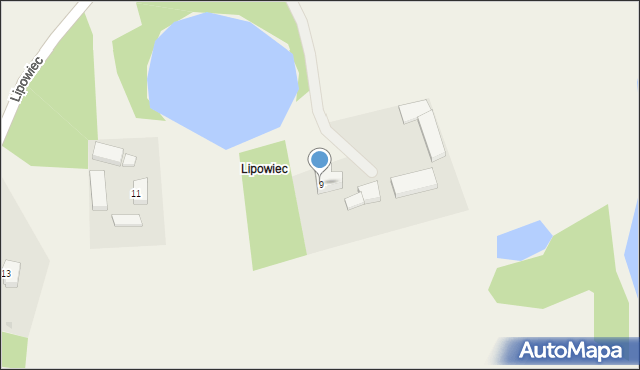 Reskowo, Lipowiec, 8, mapa Reskowo