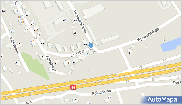 Ropczyce, Lisa-Kuli Leopolda, płk., 20, mapa Ropczyce