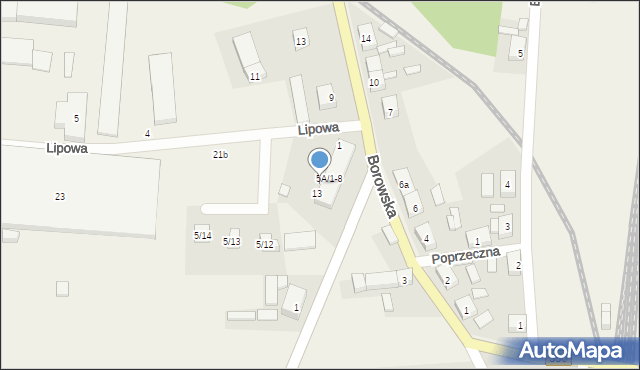 Ruszów, Lipowa, 11, mapa Ruszów