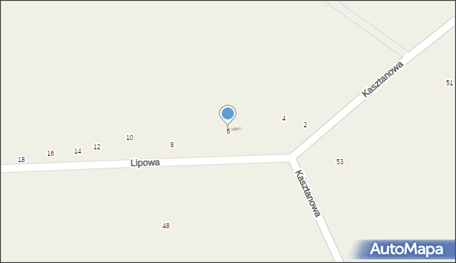 Słomkowo, Lipowa, 6, mapa Słomkowo