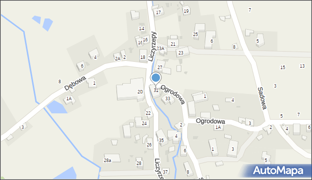 Sosnówka, Liczyrzepy, 31, mapa Sosnówka