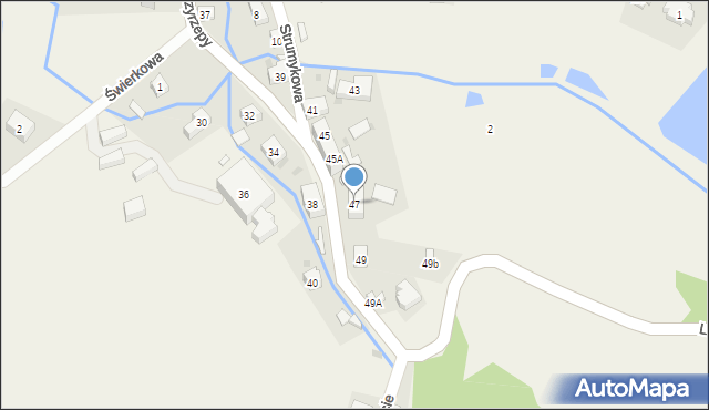 Sosnówka, Liczyrzepy, 47, mapa Sosnówka