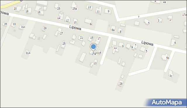 Stanica, Lipowa, 17a, mapa Stanica