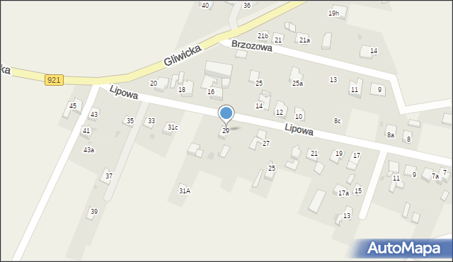 Stanica, Lipowa, 29, mapa Stanica