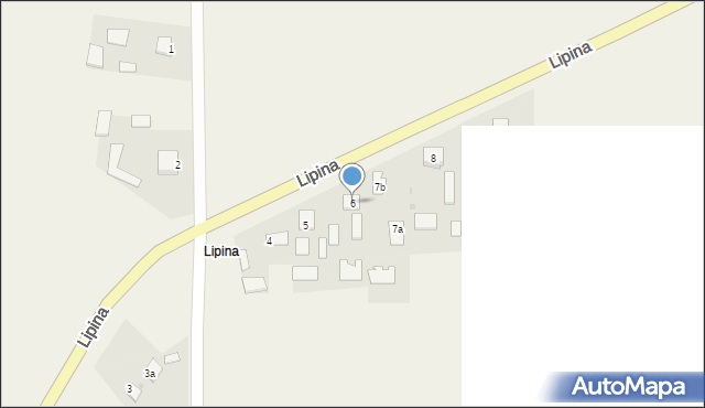 Stare Sioło, Lipina, 6, mapa Stare Sioło