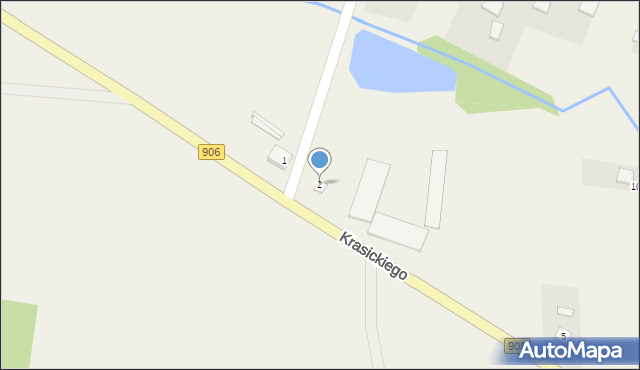 Strzebiń, Ligonia, 2, mapa Strzebiń