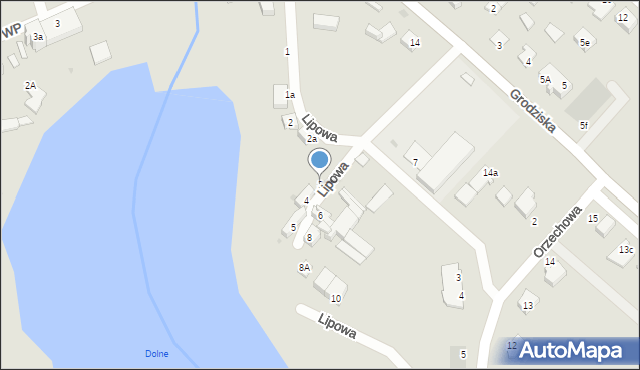 Strzelce Krajeńskie, Lipowa, 3, mapa Strzelce Krajeńskie