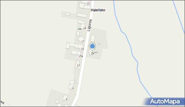 Suchodaniec, Ligonia, 2a, mapa Suchodaniec