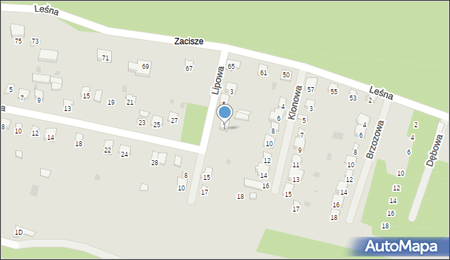 Sulejów, Lipowa, 9, mapa Sulejów