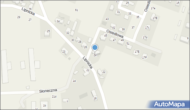 Szczepanów, Lipnicka, 24, mapa Szczepanów