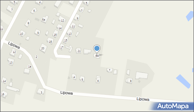 Szpęgawsk, Lipowa, 6A, mapa Szpęgawsk