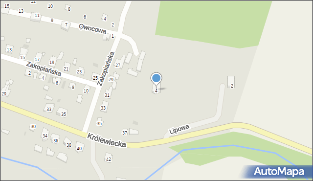 Tolkmicko, Lipowa, 4, mapa Tolkmicko