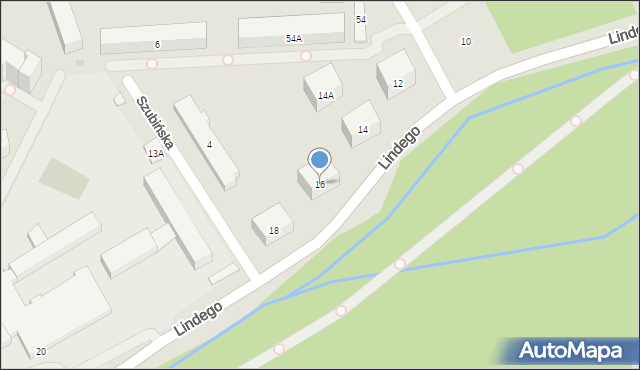 Warszawa, Lindego Samuela Bogumiła, 16, mapa Warszawy