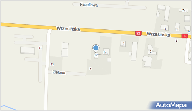 Węgierki, Lipowa, 12, mapa Węgierki