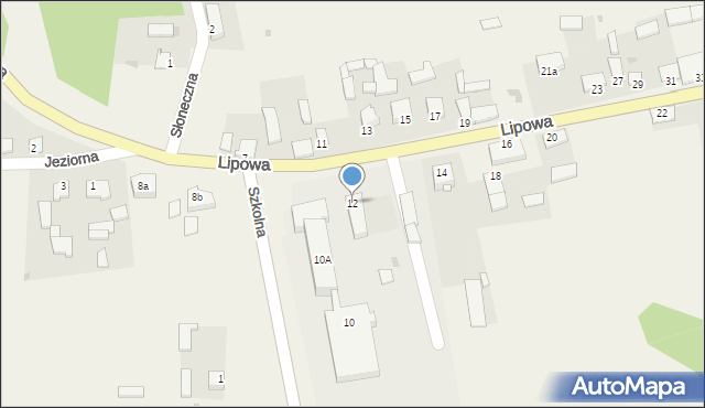 Wieliczki, Lipowa, 12, mapa Wieliczki