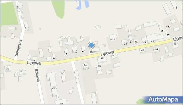 Wieliczki, Lipowa, 19, mapa Wieliczki