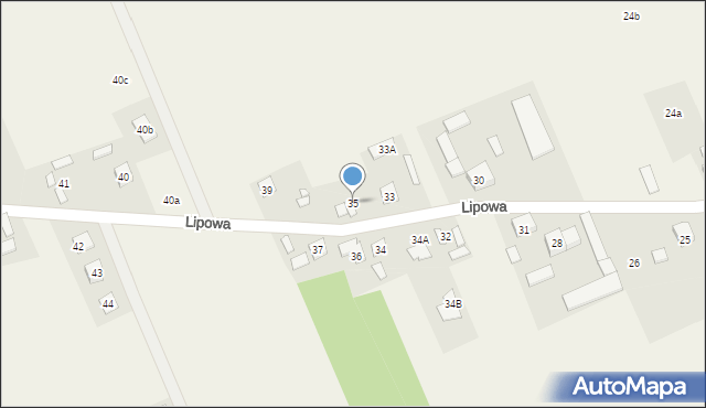 Wojciechowice, Lipowa, 35, mapa Wojciechowice