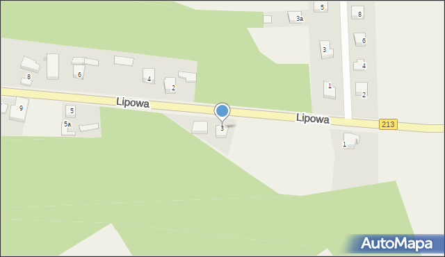 Żarnowiec, Lipowa, 3, mapa Żarnowiec